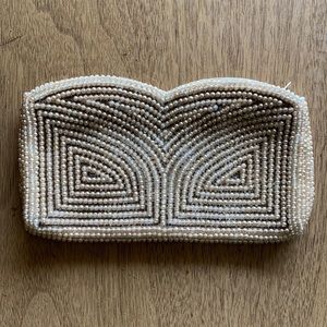 Vintage beaded clutch
